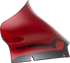 KLOCK WERKS Kolor Flare™ Sport Windshield - 9" - Red - FLTR KWW-01-0670