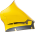 KLOCK WERKS Kolor Flare™ Sport Windshield - 9" - Yellow - FLTR KWW-01-0669