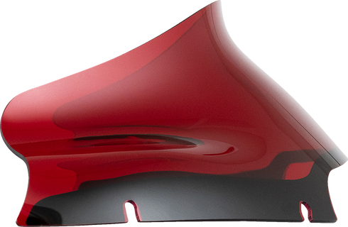 KLOCK WERKS Kolor Flare™ Sport Windshield - 6" - Red - FLTR KWW-01-0663
