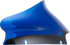 KLOCK WERKS Kolor Flare™ Sport Windshield - 6" - Blue - FLTR KWW-01-0665