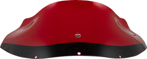 KLOCK WERKS Kolor Flare™ Windshield - 9" - Red - FXRP KWW-02-0614