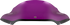 KLOCK WERKS Kolor Flare™ Sport Windshield - 9" - Purple - FLTR KWW-01-0673