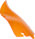 KLOCK WERKS Kolor Flare™ Sport Windshield - 6-1/2" - Orange - FLH KWW-01-0682