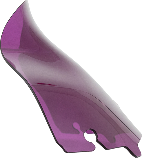 KLOCK WERKS Kolor Flare™ Sport Windshield - 6-1/2" - Purple - FLH KWW-01-0687