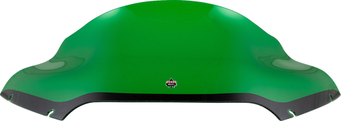 KLOCK WERKS Kolor Flare™ Sport Windshield - 9" - Green - FLTR KWW-01-0671