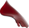 KLOCK WERKS Kolor Flare™ Windshield - 6-1/2" - Red - FLH KWW-01-0697