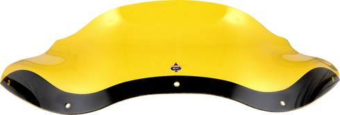 KLOCK WERKS Kolor Flare™ Windshield - 8" - Yellow - FLTR KWW-01-0690