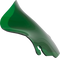 KLOCK WERKS Kolor Flare™ Windshield - 6-1/2" - Green - FLH KWW-01-0698