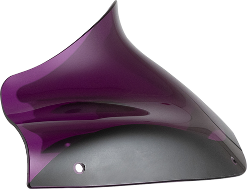 KLOCK WERKS Kolor Flare™ Windshield - 8" - Purple - FLTR KWW-01-0694