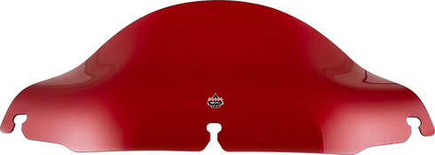 KLOCK WERKS Kolor Flare™ Windshield - 6-1/2" - Red - FLH KWW-01-0697