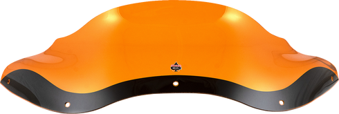 KLOCK WERKS Kolor Flare™ Windshield - 8" - Orange - FLTR KWW-01-0689