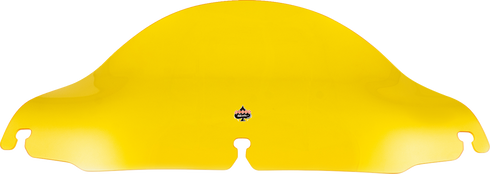 KLOCK WERKS Kolor Flare™ Windshield - 6-1/2" - Yellow - FLH KWW-01-0696