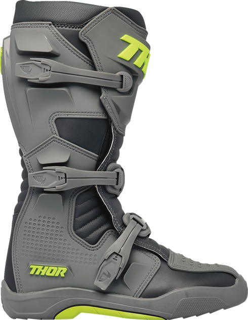 THOR Blitz XR Boots - Gray/Charcoal - US 8 3410-3092