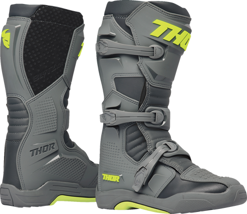 THOR Blitz XR Boots - Gray/Charcoal - US 12 3410-3096
