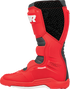 THOR Blitz XR Boots - Red/Charcoal - US 9 3410-3111