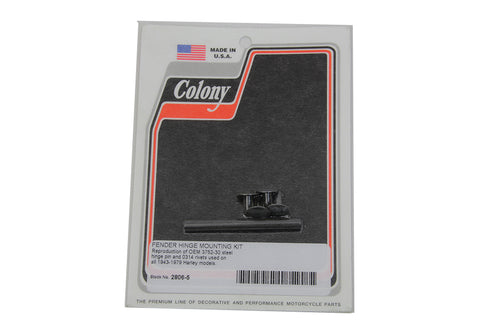 Colony Rear Fender Hinge Pin and Rivet Kit - 2806-5