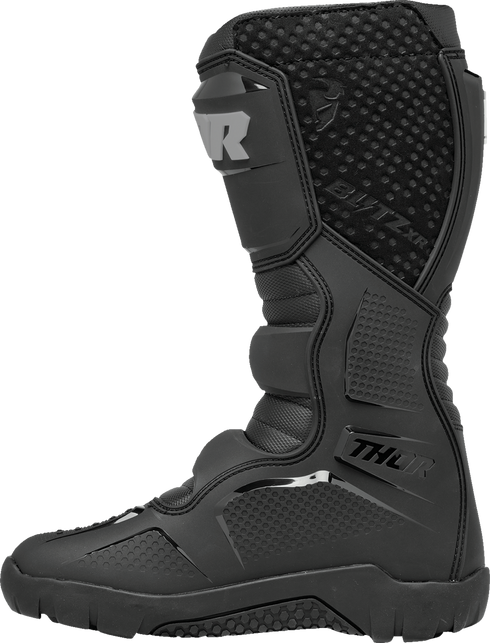 THOR Blitz XR Trail Boots - Black/Gray - US 8 3410-3128