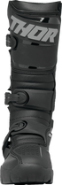 THOR Blitz XR Trail Boots - Black/Gray - US 8 3410-3128