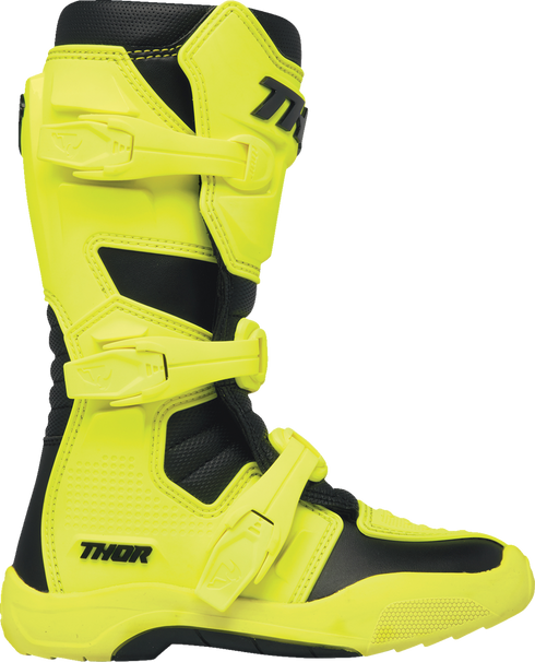 THOR Youth Blitz XR Boots - Acid/Black - US 7 3411-0765