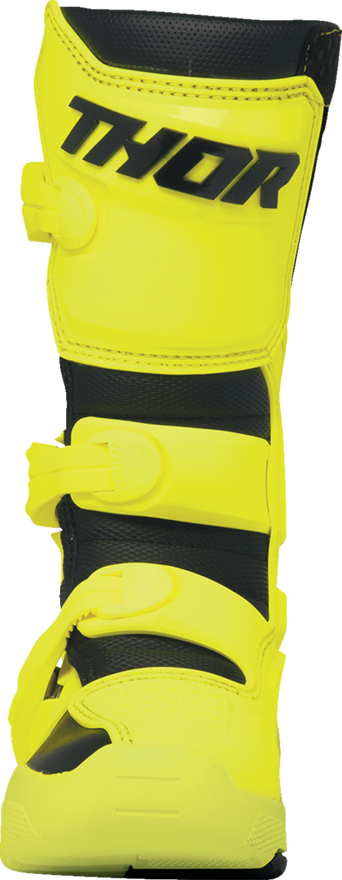 THOR Youth Blitz XR Boots - Acid/Black - US 6 3411-0764