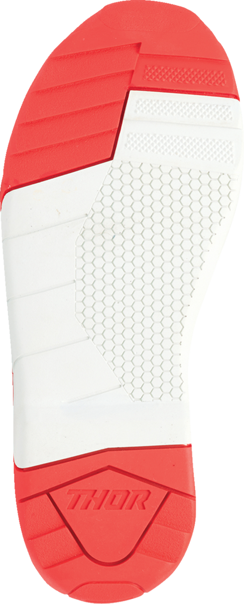 THOR Youth Blitz XR Boots - Red/Charcoal - US 5 3411-0756