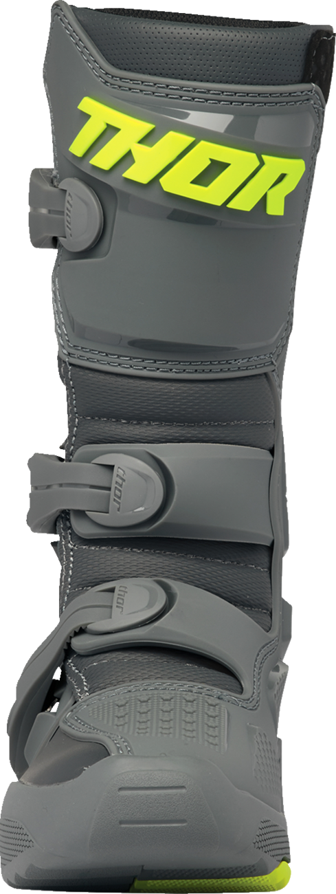 THOR Youth Blitz XR Boots - Gray/Charcoal - US 2 3411-0739