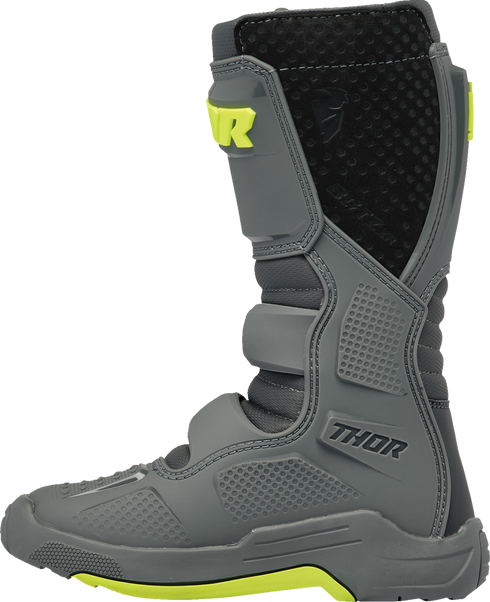 THOR Youth Blitz XR Boots - Gray/Charcoal - US 1 3411-0738
