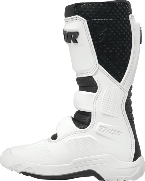 THOR Youth Blitz XR Boots - White/Black - US 3 3411-0747