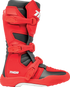 THOR Youth Blitz XR Boots - Red/Charcoal - US 3 3411-0754