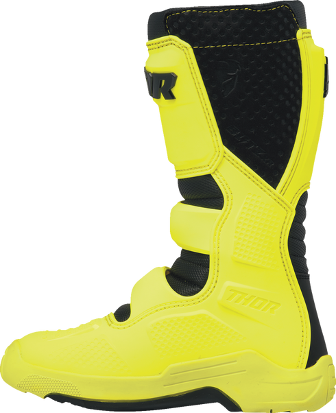 THOR Youth Blitz XR Boots - Acid/Black - US 3 3411-0761