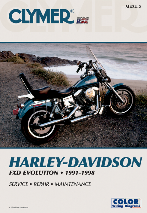 CLYMER Manual - Harley-Davidson - FXD Evolution '91-'98 CM4242