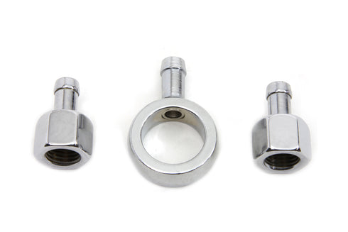 Colony Chrome Gas Tank Fitting Kit - 2821-3