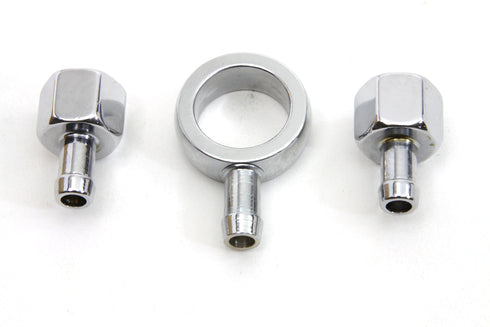 Colony Chrome Gas Tank Fitting Kit - 2821-3