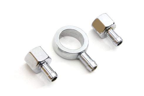 Colony Chrome Gas Tank Fitting Kit - 2821-3