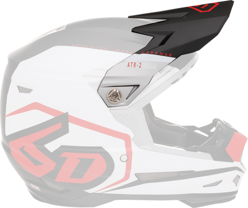 6D HELMETS ATR-2 Visor - Delta - Red 72-6121