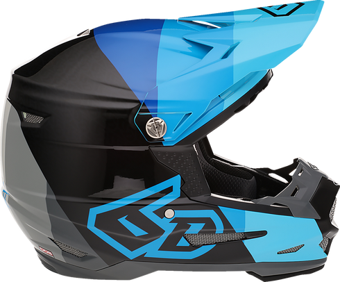 6D HELMETS ATR-2 Offroad Helmet - Range - Blue - 2XL 12-3109