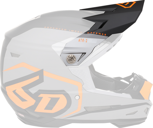 6D HELMETS ATR-2 Visor - Delta - Neon Orange 72-6123