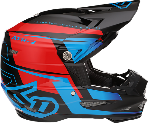 6D HELMETS ATR-2 Offroad Helmet - Mach - Blue/Red/Black - XL 12-3318