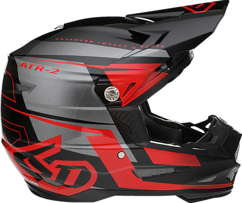 6D HELMETS ATR-2 Offroad Helmet - Mach - Red/Gray/Black - XL 12-3328