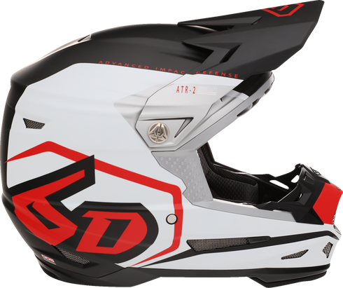 6D HELMETS ATR-2 Offroad Helmet - Delta - Red - XS 12-3414