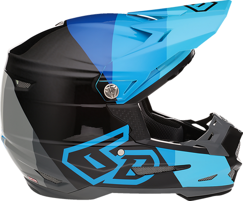 6D HELMETS ATR-2Y Offroad Helmet - Range - Blue - Medium 11-6601