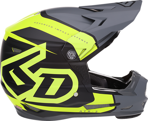 6D HELMETS ATR-2Y Offroad Helmet - Torque - Neon Yellow - Small 11-6520