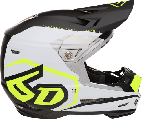 6D HELMETS ATR-2 Offroad Helmet - Delta - Neon Yellow - Small 12-3425