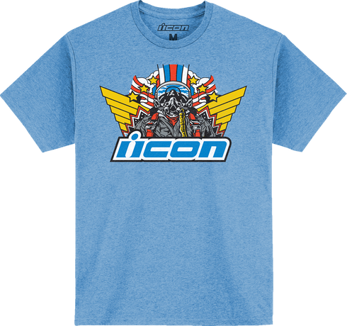 ICON Flyboy™ T-Shirt - Blue - Medium 3030-23467