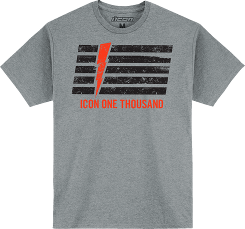 ICON Invasion Stripe™ T-Shirt - Gray - 2XL 3030-23482