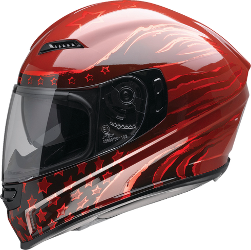 Z1R Jackal Helmet - Patriot - Red - XS 0101-15419