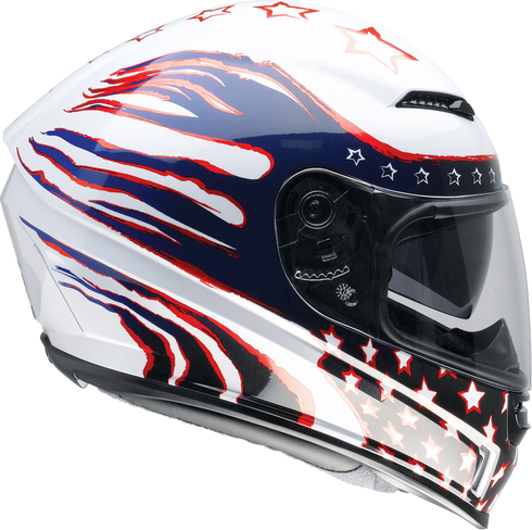Z1R Jackal Helmet - Patriot - Red/White/Blue - Medium 0101-15414