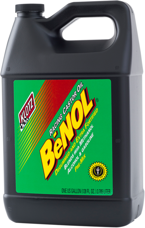 KLOTZ OIL BeNOL? Racing Premix 2-Stroke Castor Oil - 1 U.S. gal. BC-171