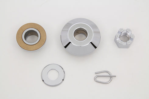 Colony Front Axle Spacer Kit Smooth Style Chrome - 2864-5