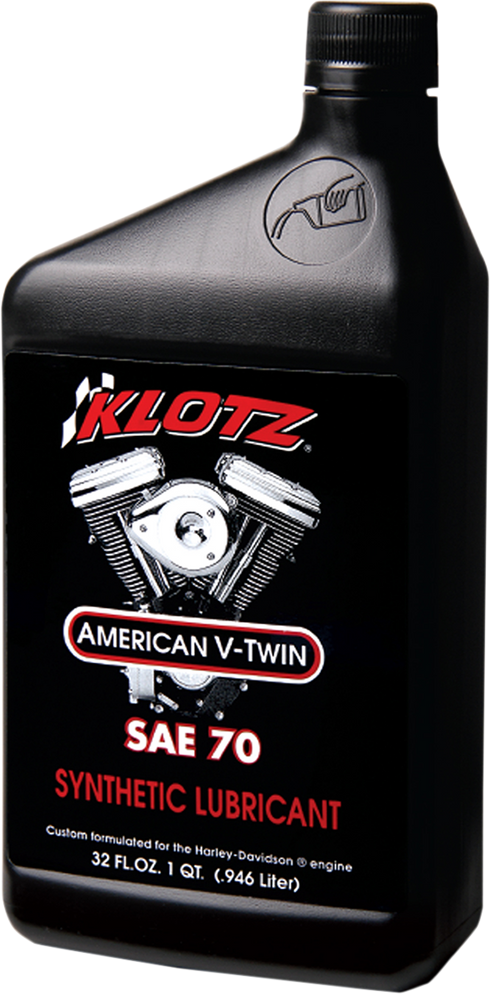 KLOTZ OIL V Twin Synthetic Oil - 70W - 1 U.S. quart KH-70